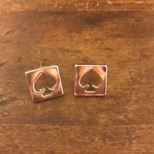 Kate Spade “Spade” studs!